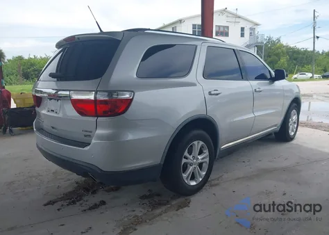 2012 Dodge Durango Crew from USA, damaged, VIN 1C4RDJDG9CC129480